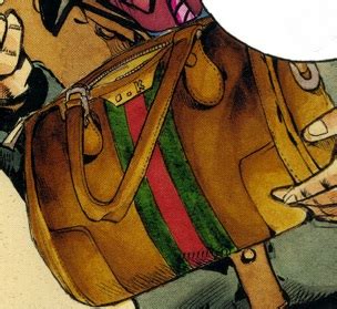 kisibe rohan goes to gucci|gucci bag stand jojo.